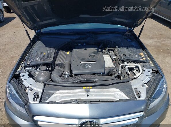 55SWF4KB3HU226656 2017 MERCEDES-BENZ C-CLASS Gray Vista trasera