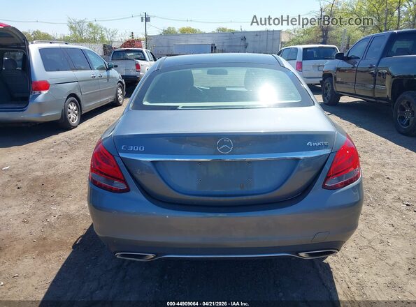 55SWF4KB3HU226656 2017 MERCEDES-BENZ C-CLASS Gray 
