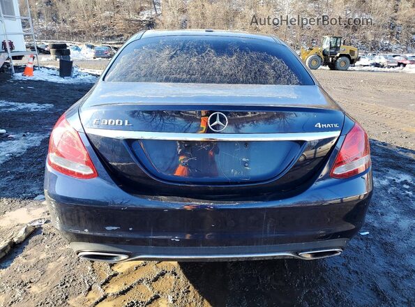 55SWF4KB4GU118044 2016 MERCEDES-BENZ C Blue Vista trasera