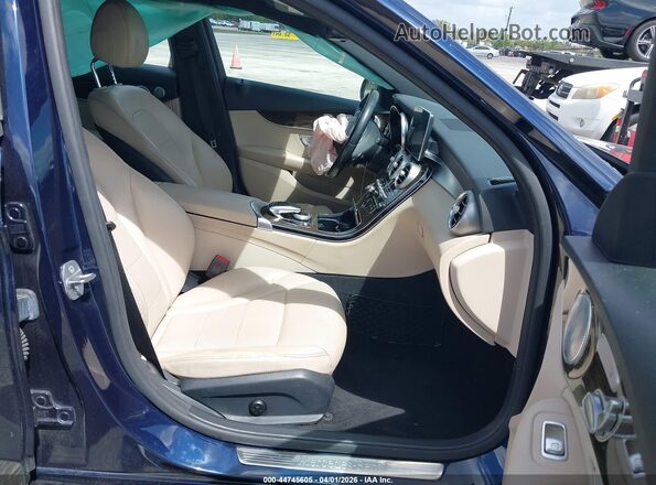 55SWF4KB4JU279274 2018 MERCEDES-BENZ C-CLASS Dark Blue Սալոնի դիմացի տեսք