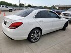 2016 Mercedes-benz C 300 4matic White vin: 55SWF4KB5GU167625
