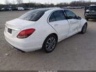 2017 Mercedes-benz C 300 4matic Белый vin: 55SWF4KB6HU186959