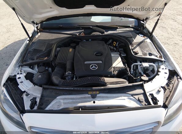 55SWF4KB6HU186959 2017 MERCEDES-BENZ C-CLASS Белый Вид сзади