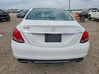 2017 Mercedes-benz C 300 4matic White vin: 55SWF4KB6HU188324