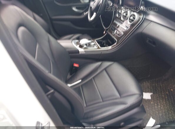 55SWF4KB6HU226120 2017 MERCEDES-BENZ C-CLASS White Սալոնի դիմացի տեսք