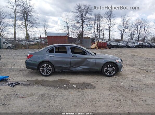 55SWF4KB6JU263898 2018 MERCEDES-BENZ C-CLASS Gray Vista interior de 360 grados