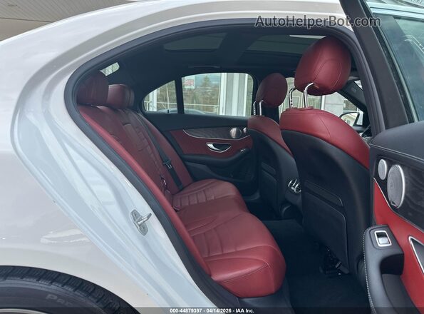 55SWF4KB7GU116174 2016 MERCEDES-BENZ C-CLASS White Widok naklejki z numerem VIN