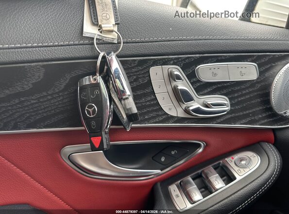 55SWF4KB7GU116174 2016 MERCEDES-BENZ C-CLASS White Widok z przodu