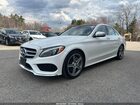2016 Mercedes-benz C 300 Sport 4matic White vin: 55SWF4KB7GU116174