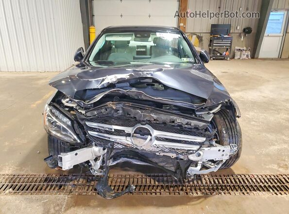 55SWF4KB7GU126414 2016 MERCEDES-BENZ C Gray Вид спереду