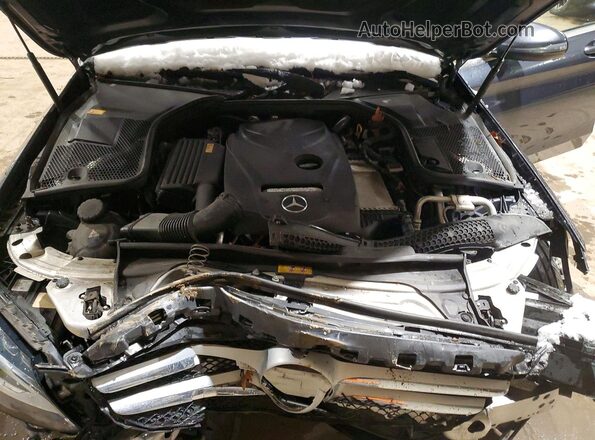 55SWF4KB7GU126414 2016 MERCEDES-BENZ C Gray Вид задньої частини салону
