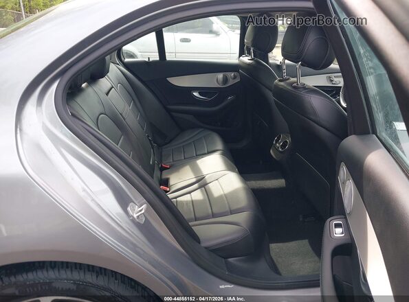 55SWF4KB7GU136988 2016 MERCEDES-BENZ C-CLASS Gray Вид наклейки з VIN-кодом
