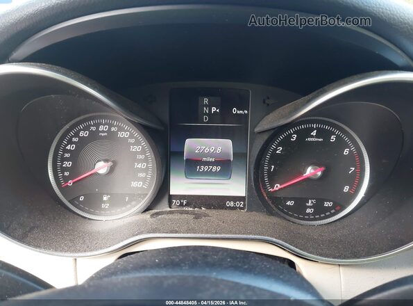 55SWF4KB8GU140127 2016 MERCEDES-BENZ C-CLASS Черный Вид задних сидений