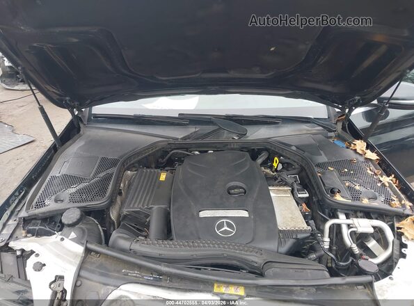 55SWF4KB8JU237268 2018 MERCEDES-BENZ C-CLASS Черный Вид сзади