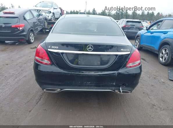 55SWF4KB8JU237268 2018 MERCEDES-BENZ C-CLASS Черный 