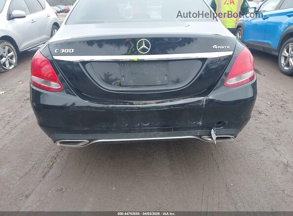55SWF4KB8JU237268 2018 MERCEDES-BENZ C-CLASS Черный 
