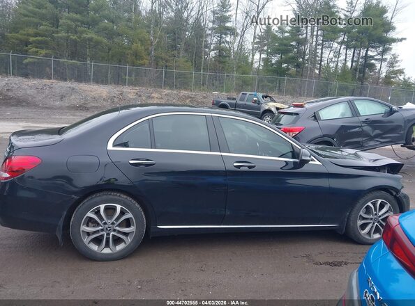 55SWF4KB8JU237268 2018 MERCEDES-BENZ C-CLASS Черный Вид задней части салона