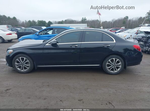 55SWF4KB8JU237268 2018 MERCEDES-BENZ C-CLASS Черный Панорамный вид салона 360°