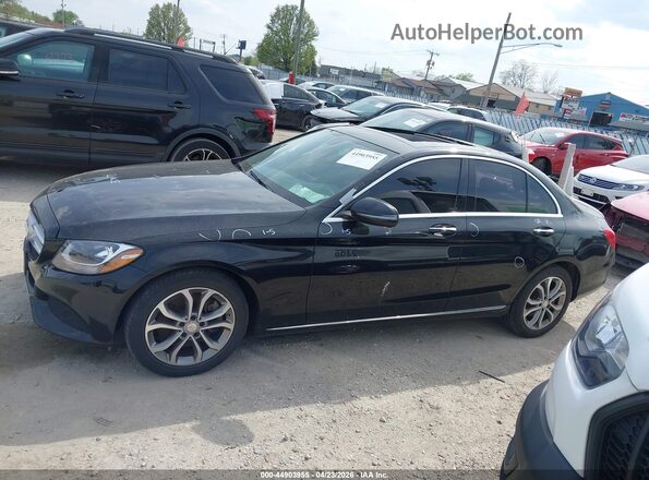 55SWF4KBXGU168432 2016 MERCEDES-BENZ C-CLASS Черный Панорамный вид салона 360°