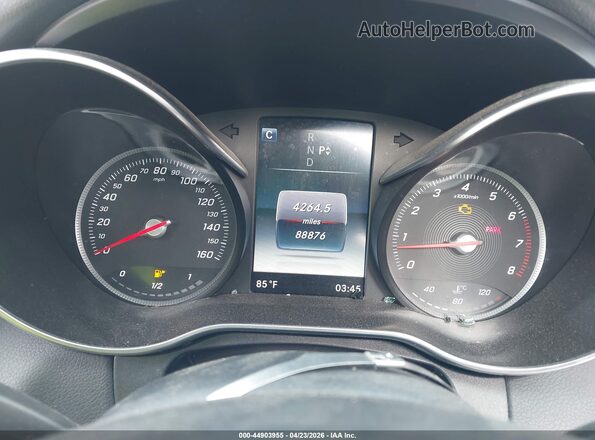 55SWF4KBXGU168432 2016 MERCEDES-BENZ C-CLASS Черный Вид задних сидений