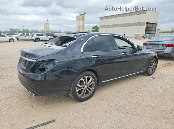 55SWF4KBXGU178197 2016 MERCEDES-BENZ C Black Задня права чверть