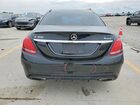 2016 Mercedes-benz C300 Black vin: 55SWF4KBXGU178538