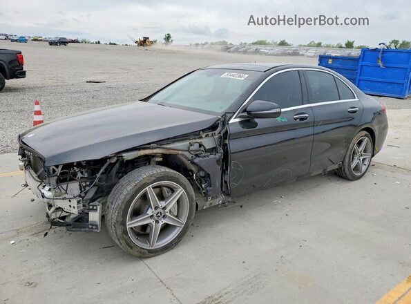 55SWF4KBXGU178538 2016 MERCEDES-BENZ C-CLASS Black Front left