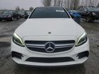 2019 Mercedes-benz C 43 Amg White vin: 55SWF6EB0KU308276