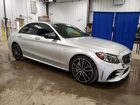 2019 Mercedes Benz Amg C43 Silver vin: 55SWF6EB1KU314393