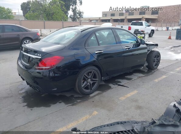 55SWF6EB4LU330590 2020 MERCEDES-BENZ AMG C 43 Black Rear right