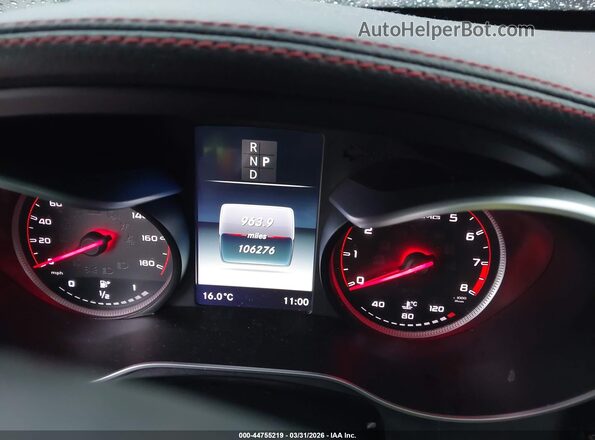 55SWF6EB5HU208456 2017 MERCEDES-BENZ AMG C 43 Silver Вид задніх сидінь