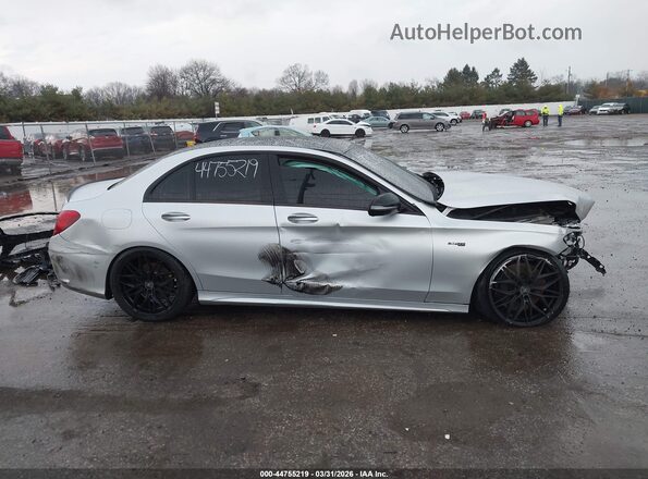 55SWF6EB5HU208456 2017 MERCEDES-BENZ AMG C 43 Silver Панорамний вид салону 360°