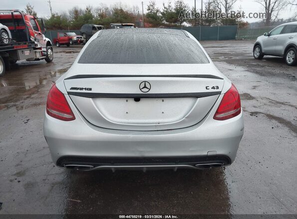 55SWF6EB5HU208456 2017 MERCEDES-BENZ AMG C 43 Silver 