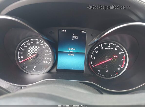 55SWF6EB5KU311979 2019 MERCEDES-BENZ AMG C 43 Red Вид задніх сидінь