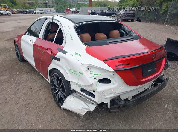 55SWF6EB5KU311979 2019 MERCEDES-BENZ AMG C 43 Red Задня ліва чверть