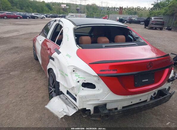 55SWF6EB5KU311979 2019 MERCEDES-BENZ AMG C 43 Red 