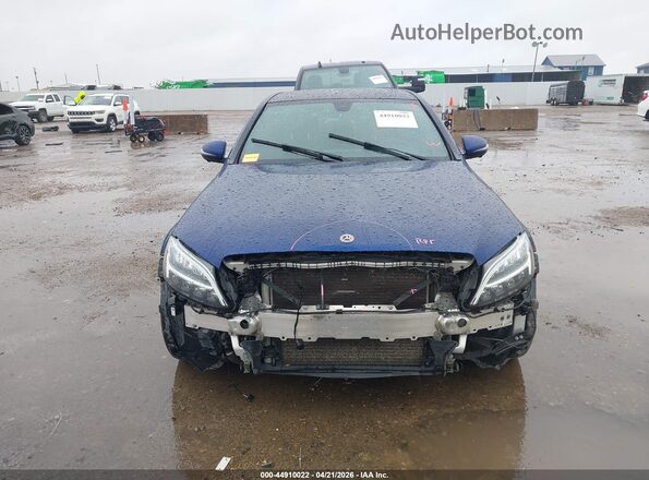 55SWF6EB5LU330128 2020 MERCEDES-BENZ AMG C 43 Blue Vista del cuadro de instrumentos