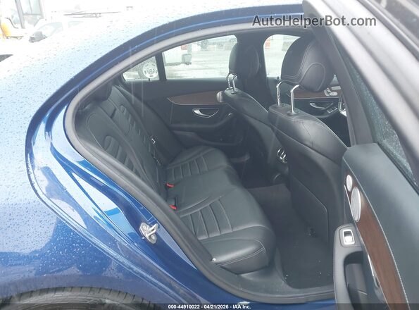 55SWF6EB5LU330128 2020 MERCEDES-BENZ AMG C 43 Blue Vista de la etiqueta del VIN