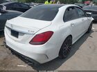 2019 Mercedes-benz Amg C 43 4matic White vin: 55SWF6EB7KU290102