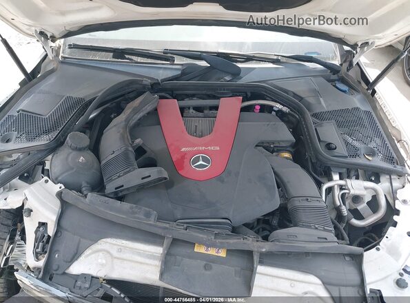 55SWF6EB7KU290102 2019 MERCEDES-BENZ AMG C 43 White Vista trasera