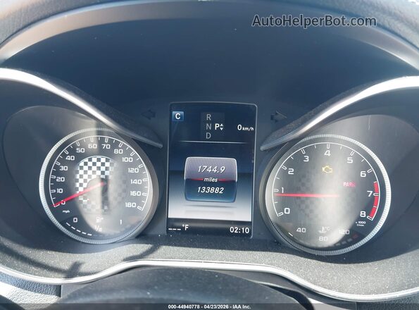 55SWF6EB8GU143763 2016 MERCEDES-BENZ C-CLASS Зеленый Вид задних сидений