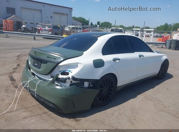 55SWF6EB8GU143763 2016 MERCEDES-BENZ C-CLASS Зеленый Задняя правая четверть