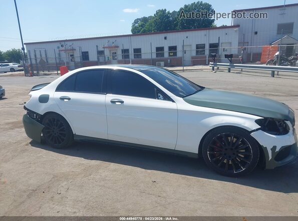 55SWF6EB8GU143763 2016 MERCEDES-BENZ C-CLASS Зеленый Панорамный вид салона 360°
