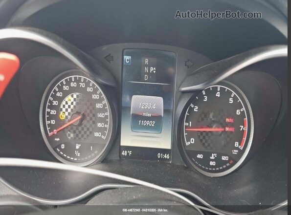 55SWF6EB9GU125806 2016 MERCEDES-BENZ C White Вид спереду
