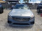 2018 Mercedes-benz C 43 4matic Amg Silver vin: 55SWF6EB9JU236198