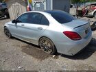 2017 Mercedes-benz Amg C 43 4matic Silver vin: 55SWF6EBXHU194733