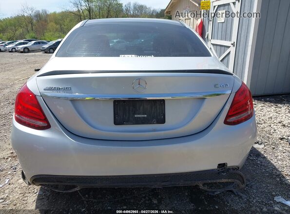 55SWF6EBXHU194733 2017 MERCEDES-BENZ AMG C 43 Silver 