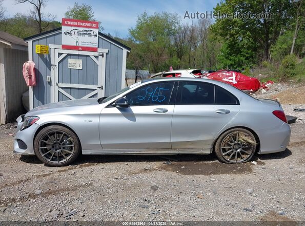 55SWF6EBXHU194733 2017 MERCEDES-BENZ AMG C 43 Silver 360 interior view