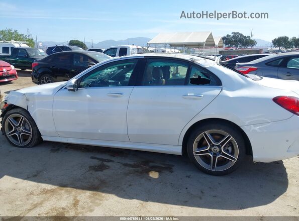 55SWF8DB0KU284123 2019 MERCEDES-BENZ C-CLASS White 360 interior view