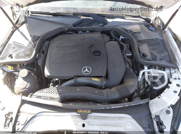 55SWF8DB0KU284123 2019 MERCEDES-BENZ C-CLASS White Rear view